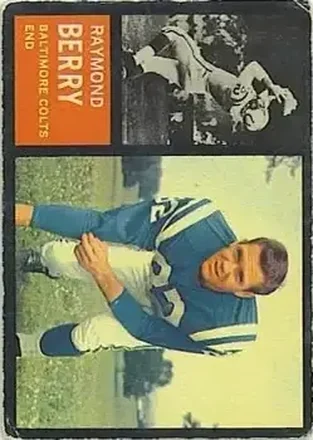 1962 Topps #5 Raymond Berry