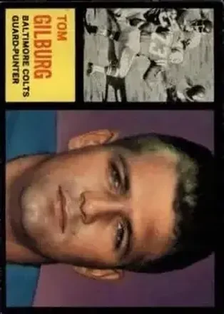 1962 Topps #7 Tom Gilburg