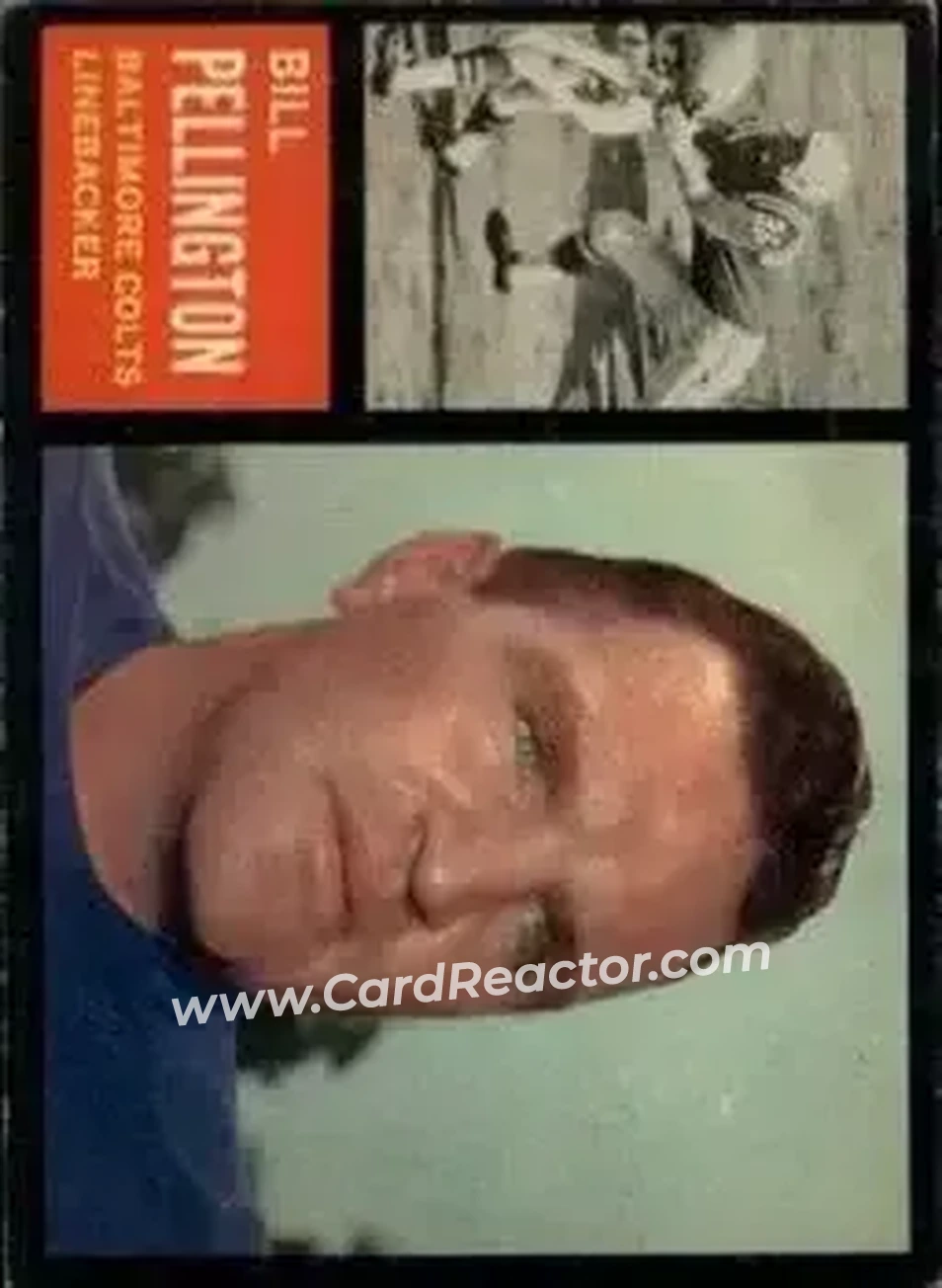 1962 Topps #9 Bill Pellington