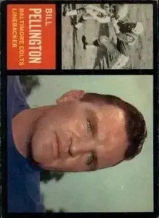 1962 Topps #9 Bill Pellington