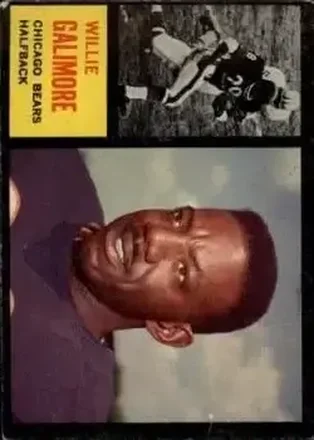 1962 Topps #14 Willie Galimore