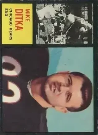 1962 Topps #17 Mike Ditka