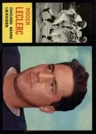 1962 Topps #19 Roger LeClerc