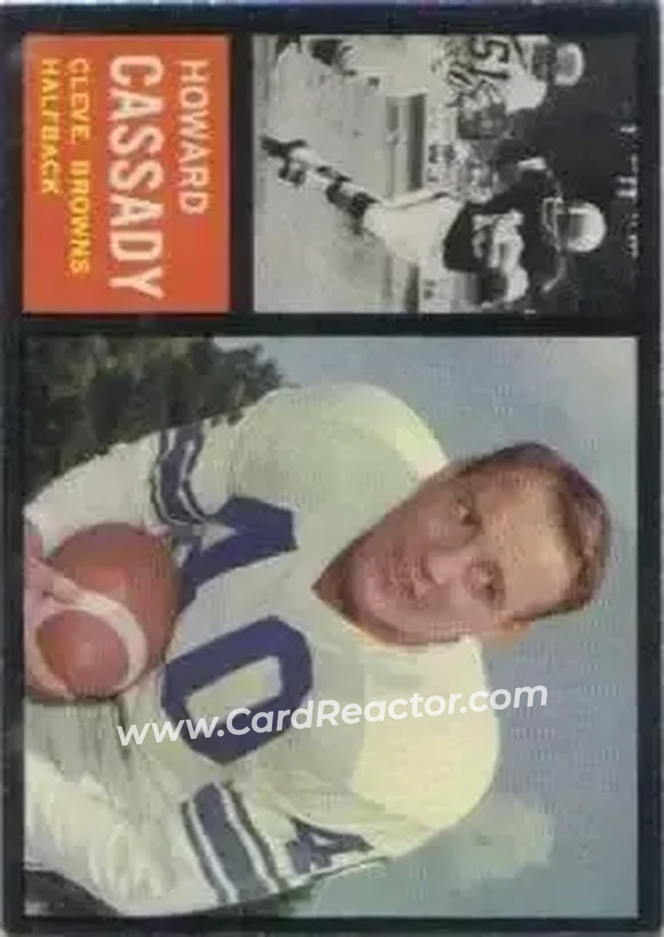 Front of Howard Cassady