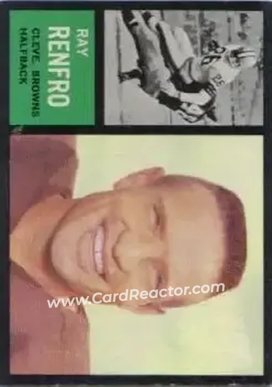 Front of Ray Renfro