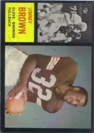 1962 Topps #28 Jimmy Brown