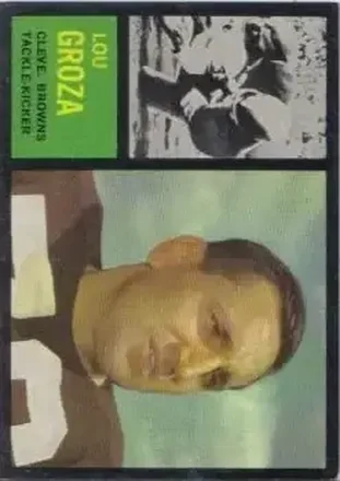 1962 Topps #32 Lou Groza
