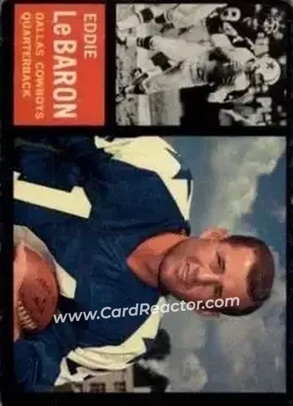 Front of Eddie LeBaron