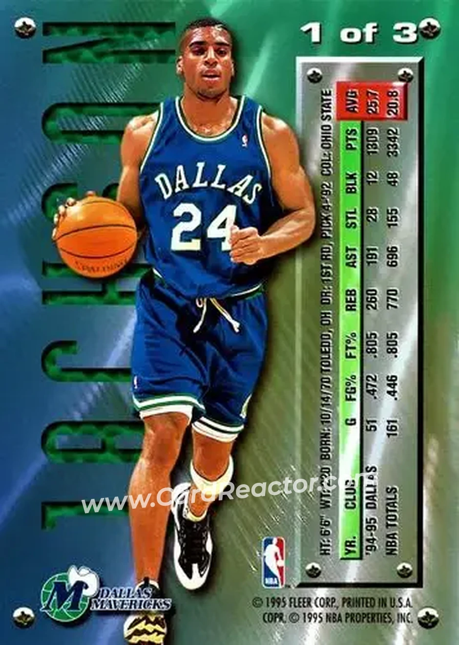 Back of Jim Jackson