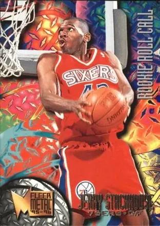 1995-96 Metal #3 Jumbo Jerry Stackhouse