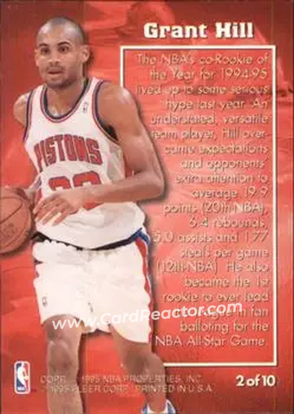 Back of Grant Hill