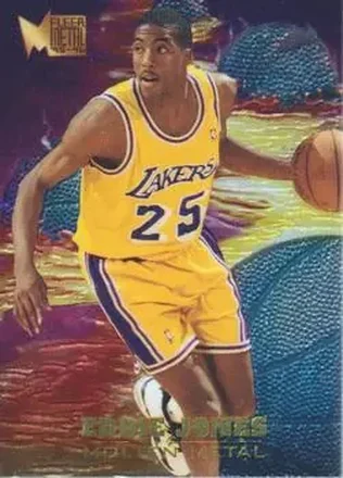 1995-96 Metal #4 Molten Metal Eddie Jones
