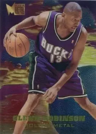 1995-96 Metal #8 Molten Metal Glenn Robinson