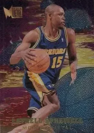 1995-96 Metal #9 Molten Metal Latrell Sprewell