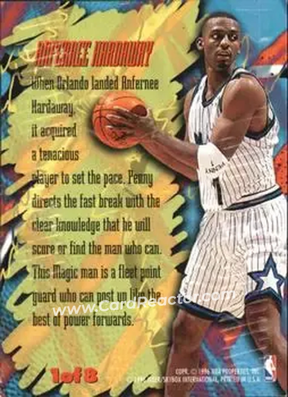 Back of Anfernee Hardaway
