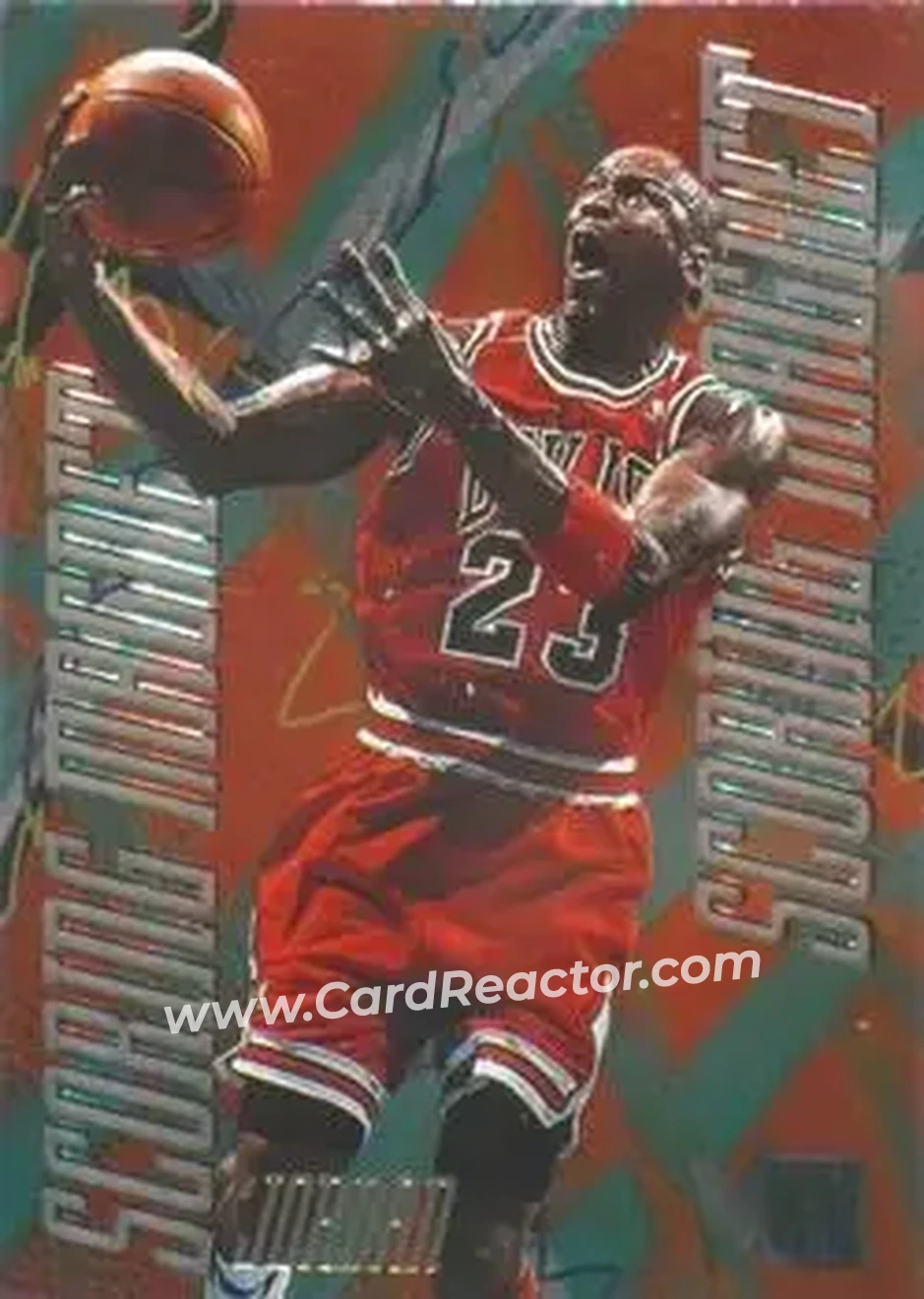 Front of Michael Jordan