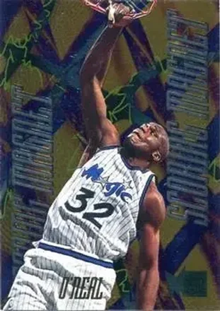 1995-96 Metal #7 Scoring Magnets Shaquille O'Neal
