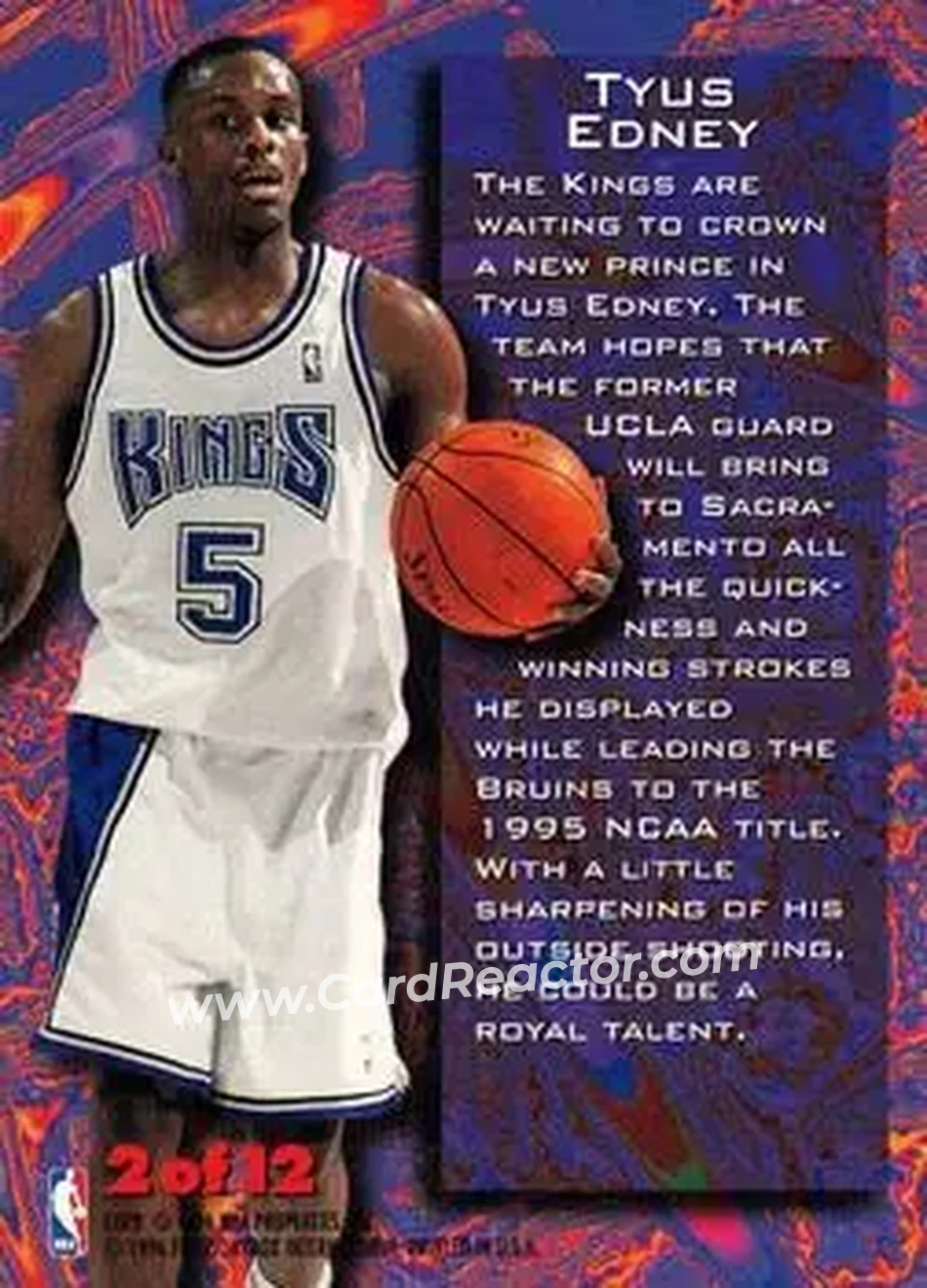 Back of Tyus Edney