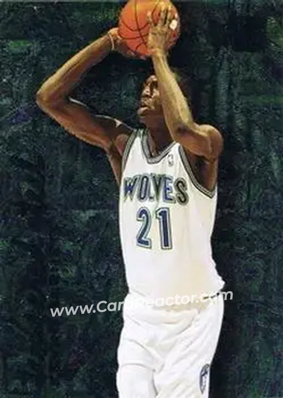 Front of Kevin Garnett
