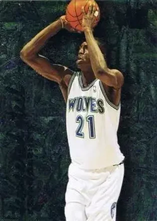 1995-96 Metal #4 Tempered Steel Kevin Garnett