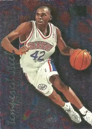 1995-96 Metal #9 Tempered Steel Jerry Stackhouse
