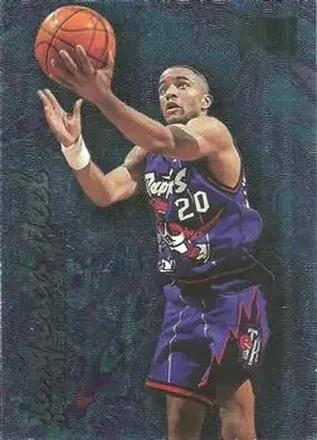 1995-96 Metal #10 Tempered Steel Damon Stoudamire