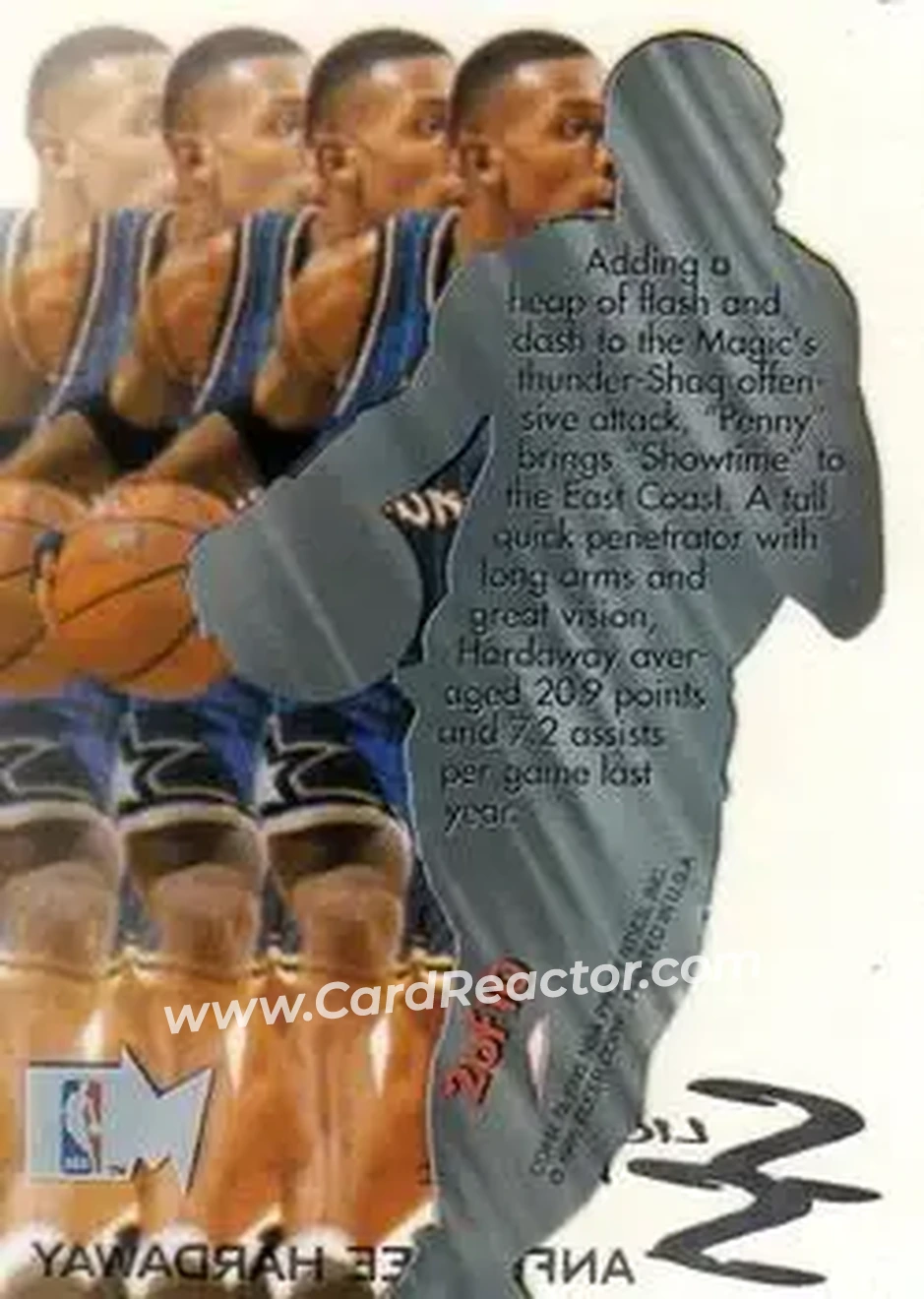 Back of Anfernee Hardaway
