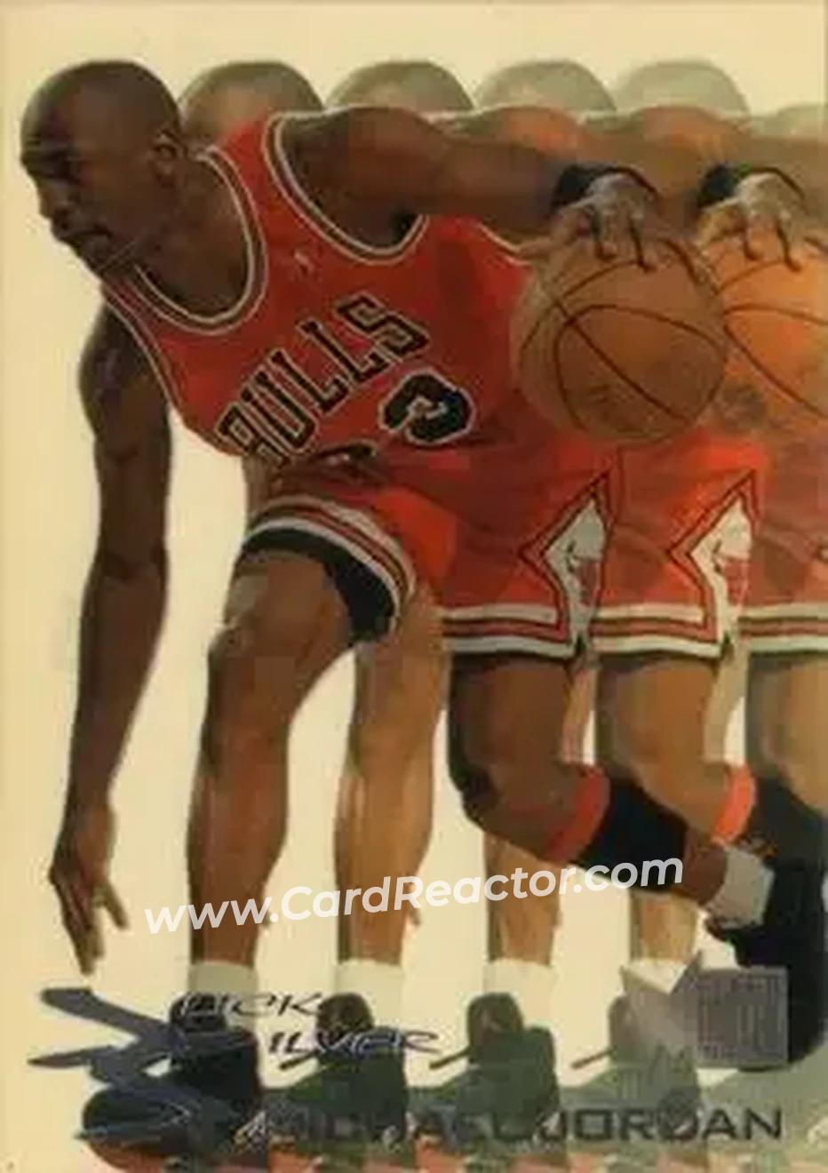 Front of Michael Jordan