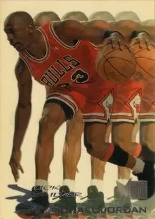 1995-96 Metal #3 Slick Silver Michael Jordan