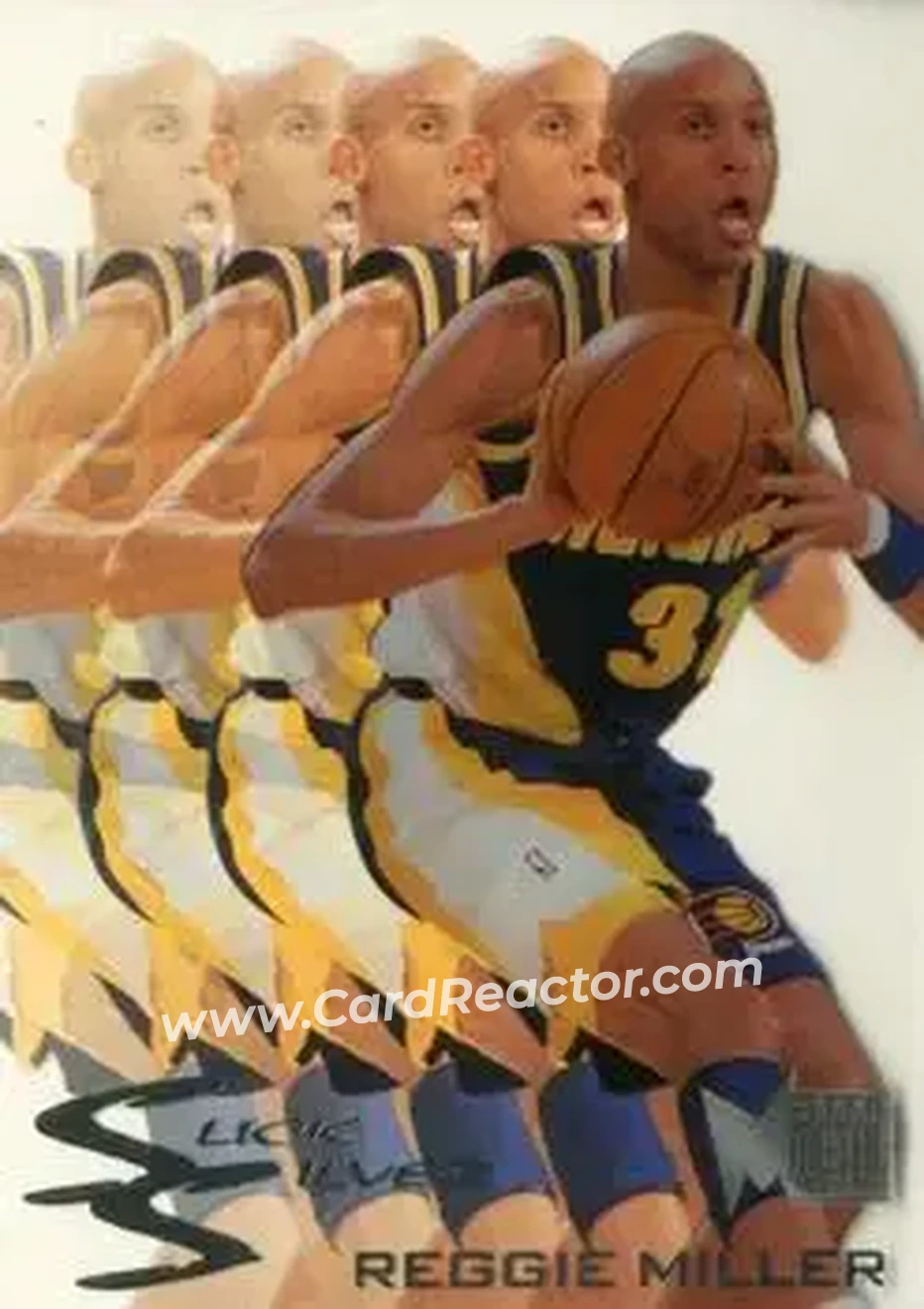 Front of Reggie Miller