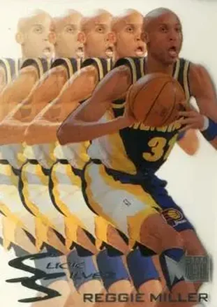1995-96 Metal #5 Slick Silver Reggie Miller