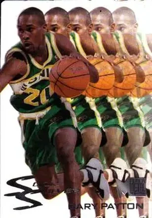 1995-96 Metal #6 Slick Silver Gary Payton