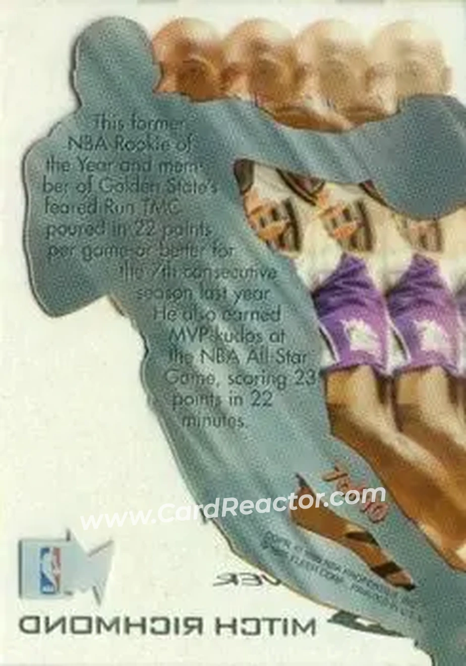 Back of Mitch Richmond