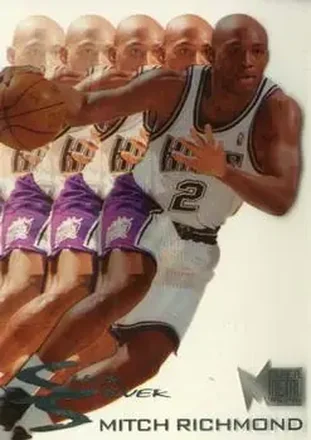 1995-96 Metal #7 Slick Silver Mitch Richmond