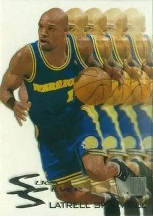 1995-96 Metal #8 Slick Silver Latrell Sprewell