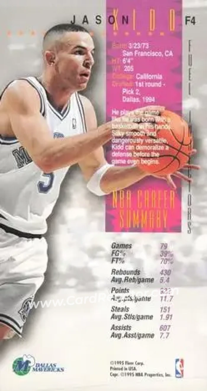 Back of Jason Kidd
