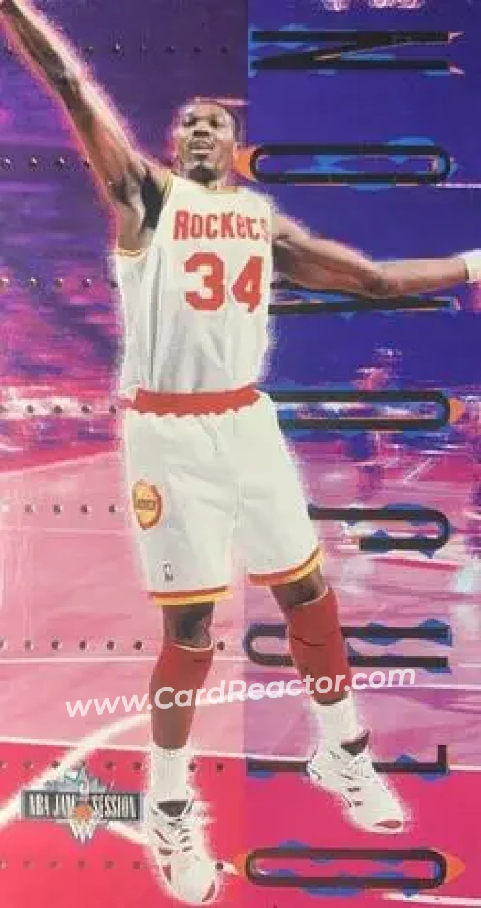Front of Hakeem Olajuwon