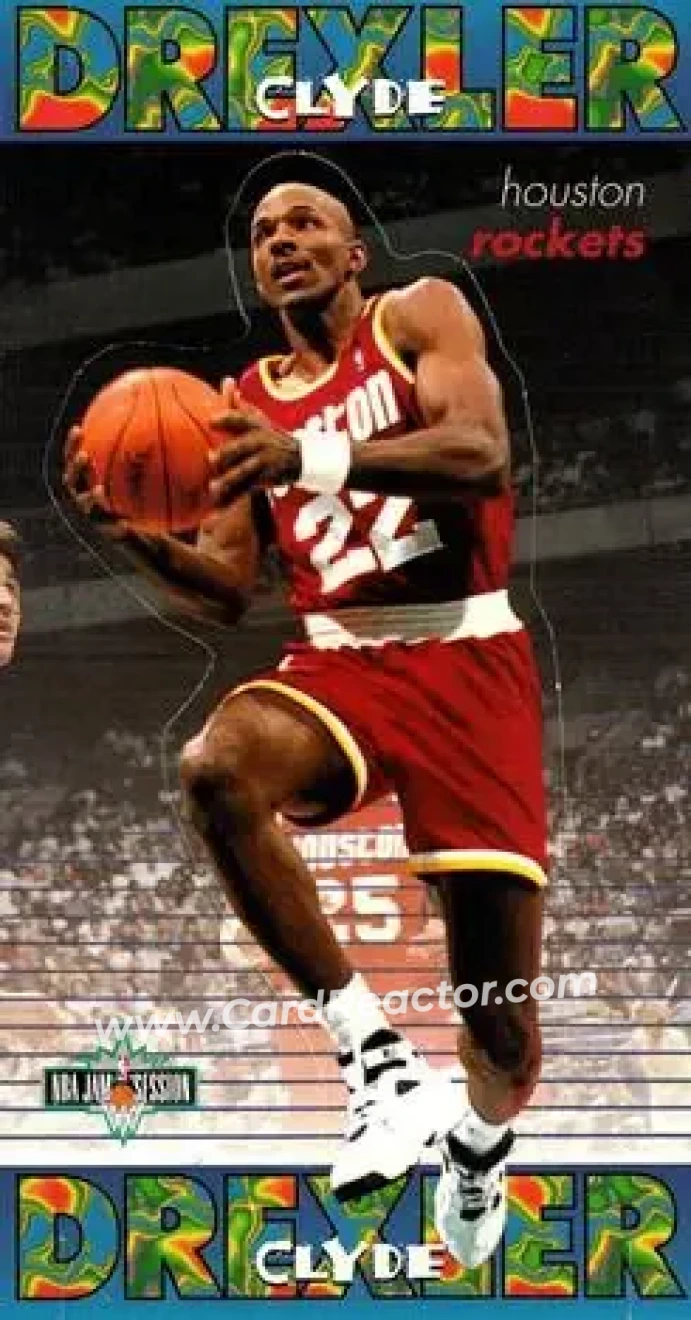 Front of Clyde Drexler