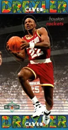 1995-96 Jam Session #7 Pop-Ups Clyde Drexler