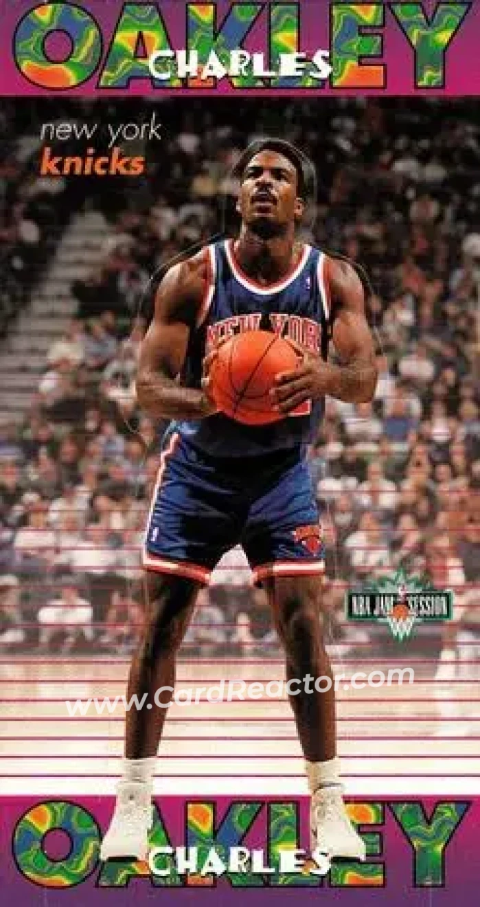Front of Charles Oakley