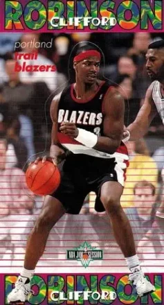 1995-96 Jam Session #25 Pop-Ups Clifford Robinson