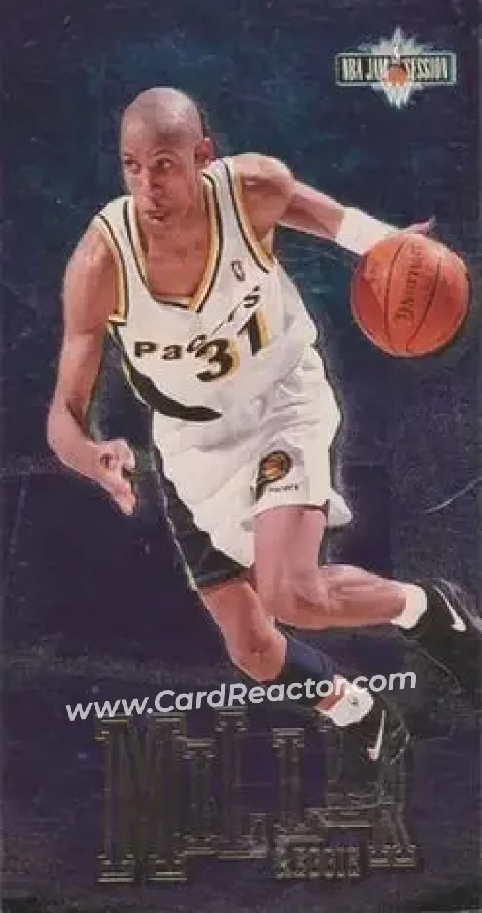 Front of Reggie Miller