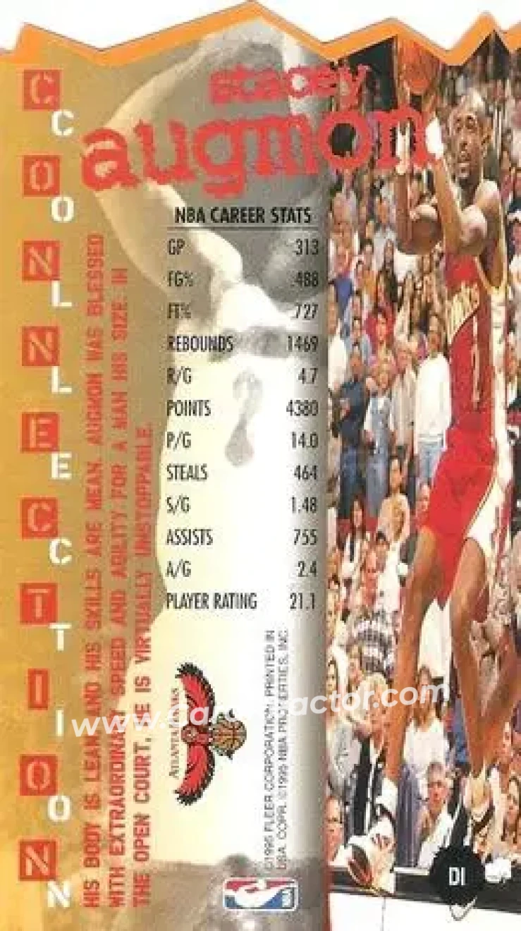 Back of Stacey Augmon