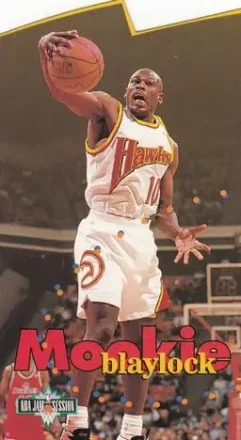 1995-96 Jam Session #D2 Die Cuts Mookie Blaylock