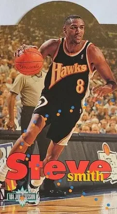 1995-96 Jam Session #D4 Die Cuts Steve Smith