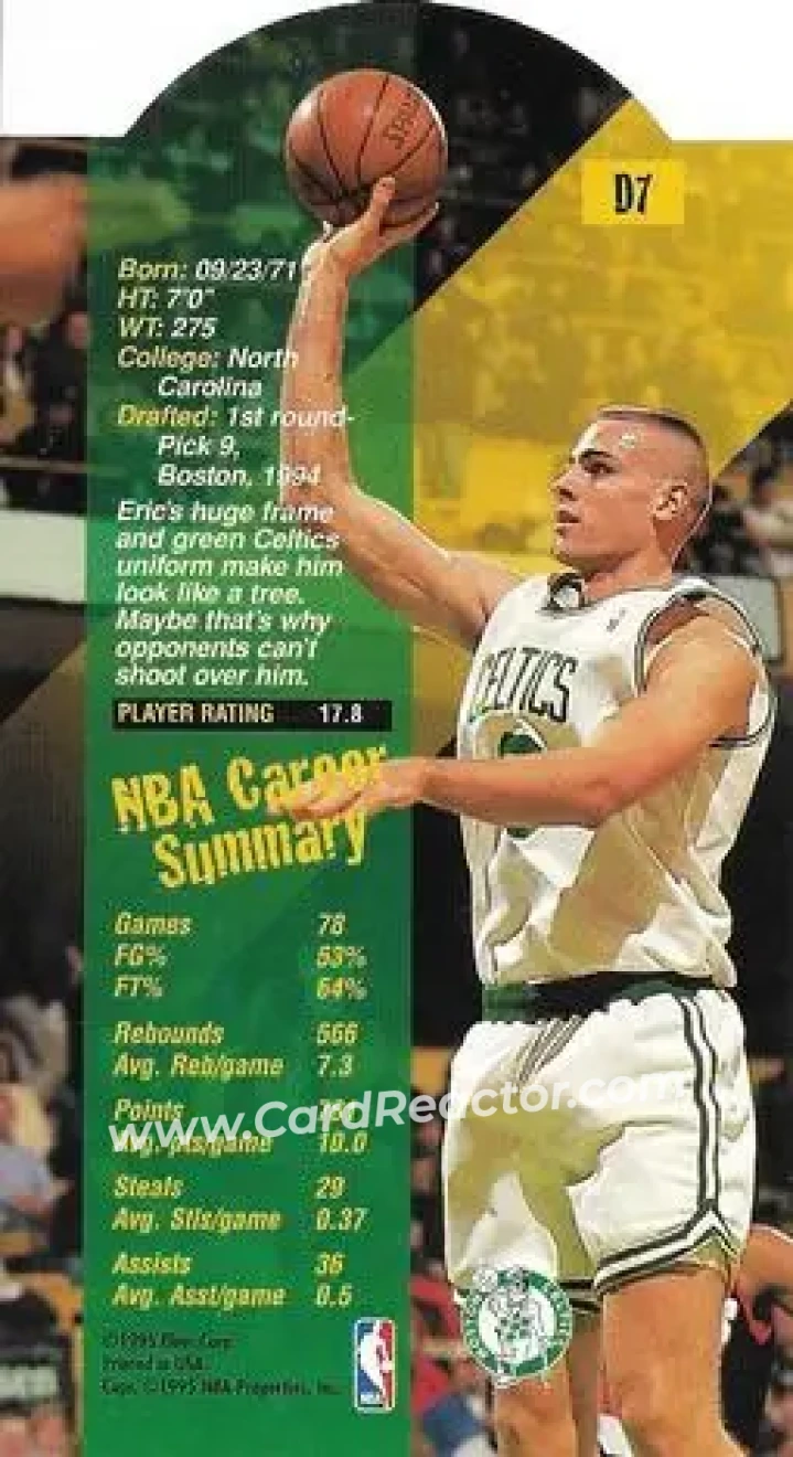 Back of Eric Montross