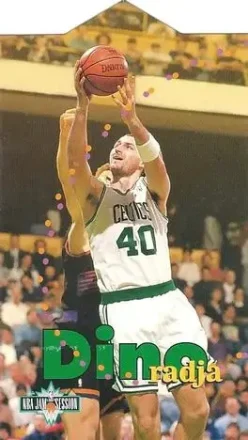 1995-96 Jam Session #D8 Die Cuts Dino Radja