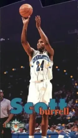 1995-96 Jam Session #D10 Die Cuts Scott Burrell