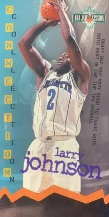 1995-96 Jam Session #D11 Die Cuts Larry Johnson