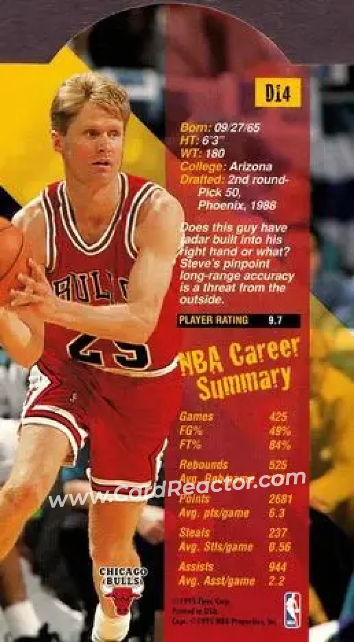 Back of Steve Kerr